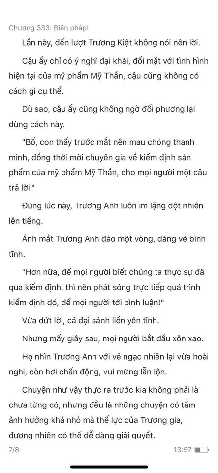 chàng rể đại gia chương 333