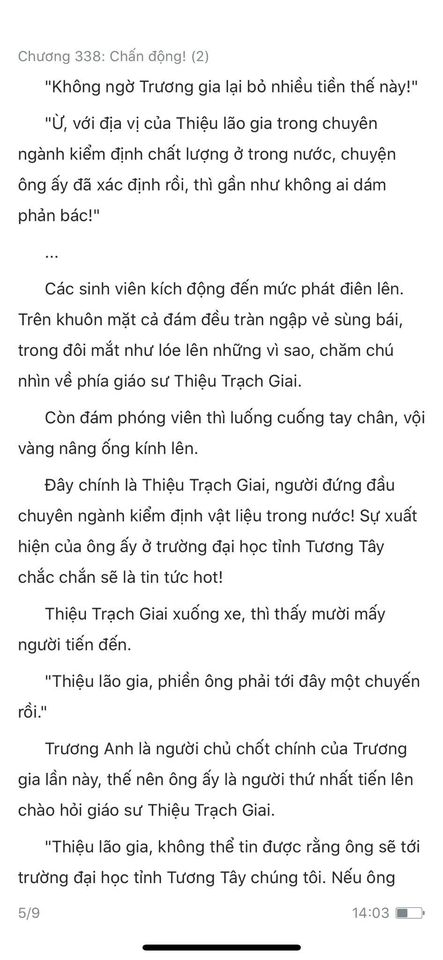 chàng rể đại gia chương 338