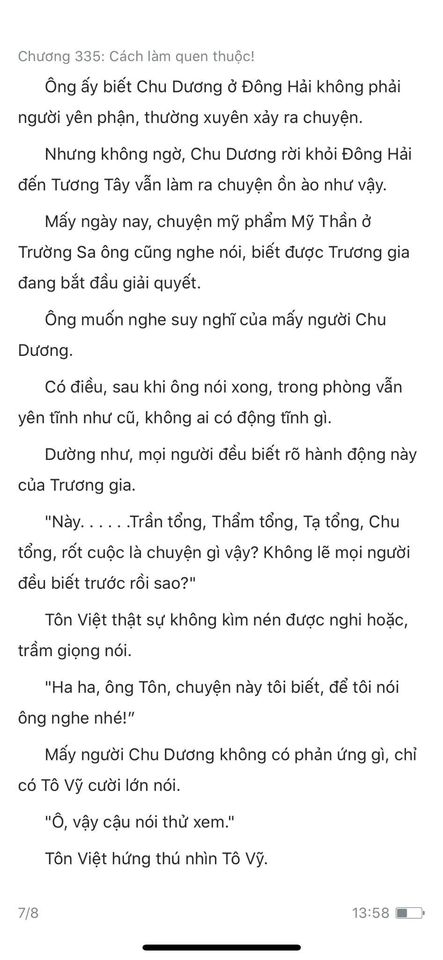 chàng rể đại gia chương 335