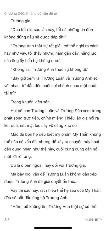 chàng rể đại gia chương 340