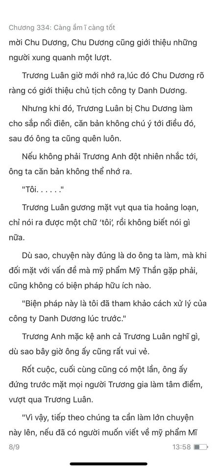 chàng rể đại gia chương 334