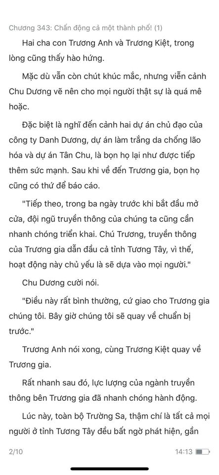 chàng rể đại gia chương 343