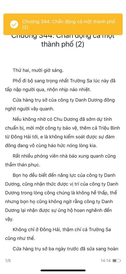 chàng rể đại gia chương 344