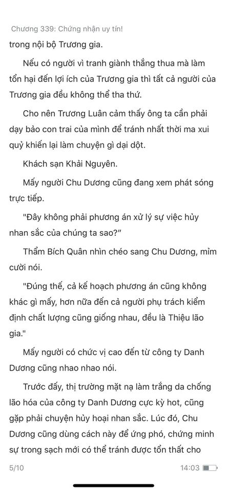 chàng rể đại gia chương 339