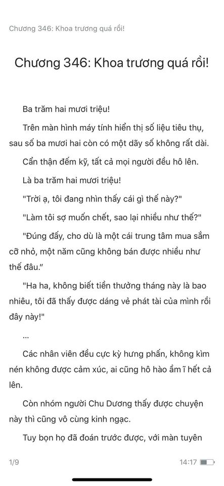 chàng rể đại gia chương 346