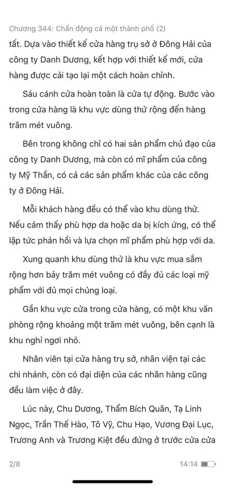 chàng rể đại gia chương 344