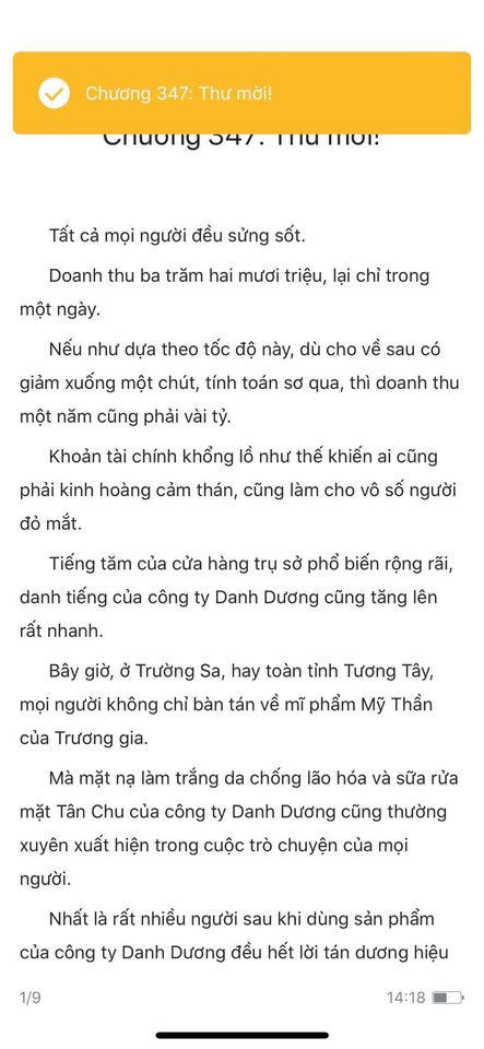 chàng rể đại gia chương 347