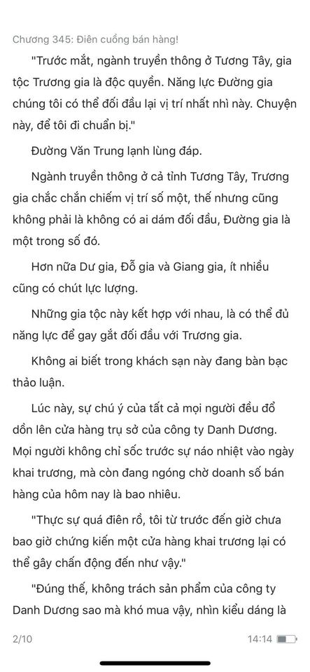 chàng rể đại gia chương 345