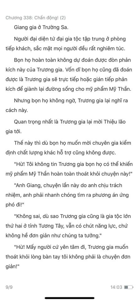 chàng rể đại gia chương 338