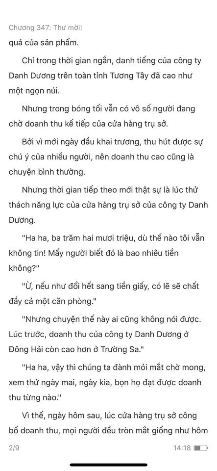 chàng rể đại gia chương 347