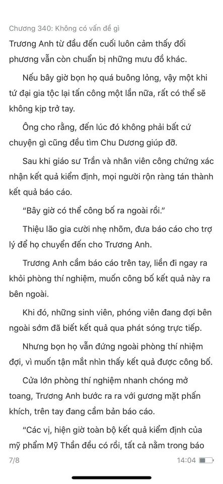 chàng rể đại gia chương 340