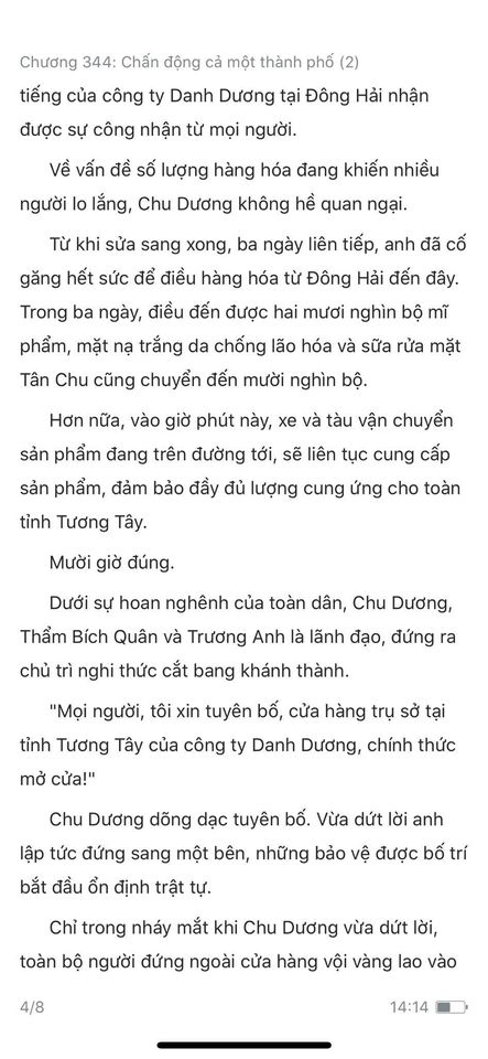 chàng rể đại gia chương 344