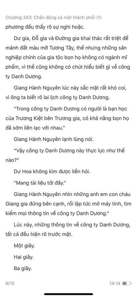 chàng rể đại gia chương 343