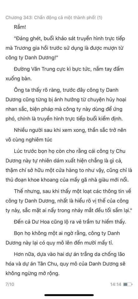 chàng rể đại gia chương 343