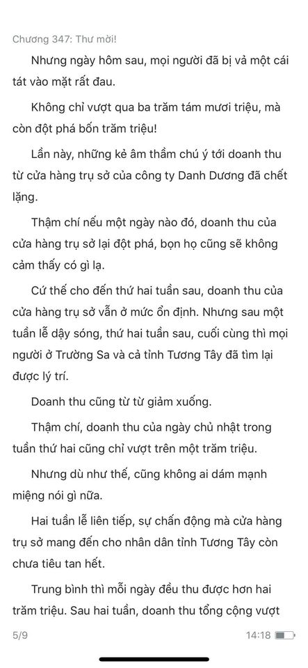 chàng rể đại gia chương 347