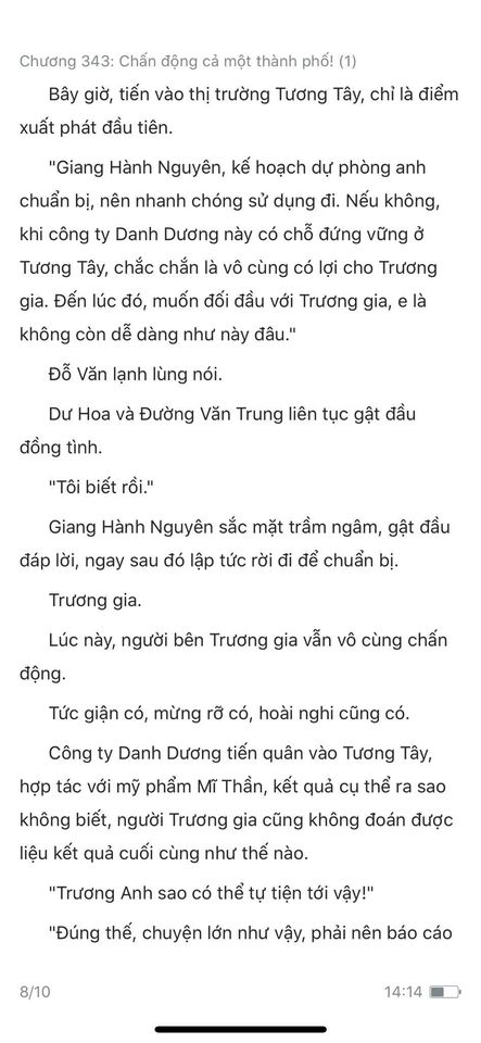 chàng rể đại gia chương 343