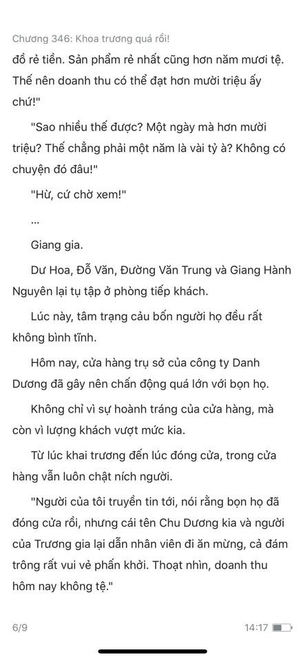 chàng rể đại gia chương 346