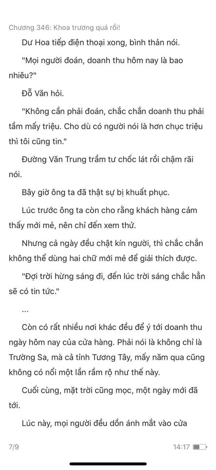 chàng rể đại gia chương 346