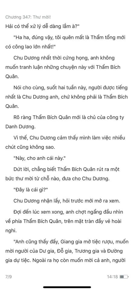 chàng rể đại gia chương 347