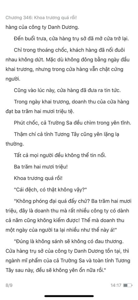 chàng rể đại gia chương 346