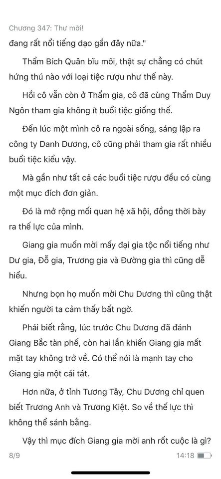 chàng rể đại gia chương 347