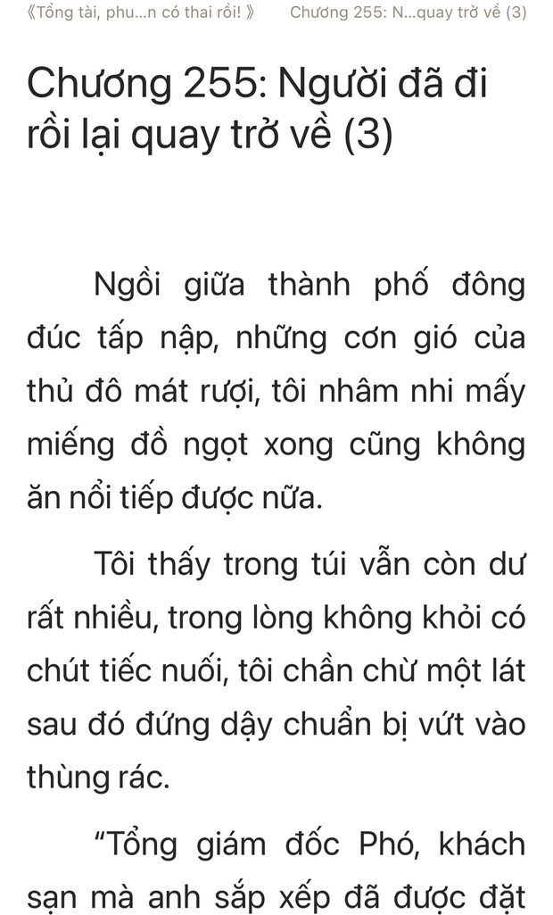 tổng tài phu nhân có thai rồi