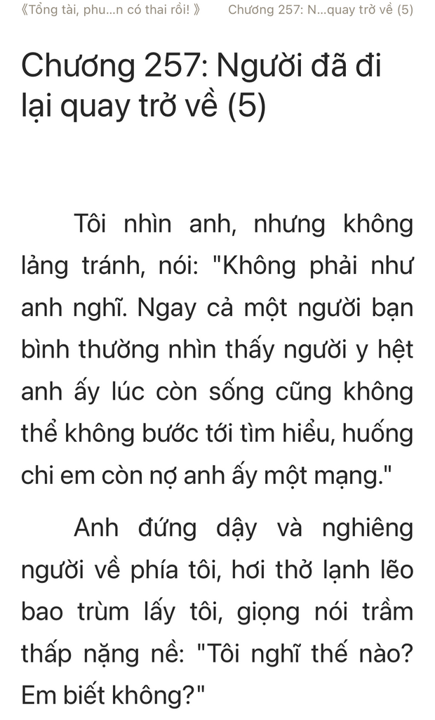 tổng tài phu nhân có thai rồi