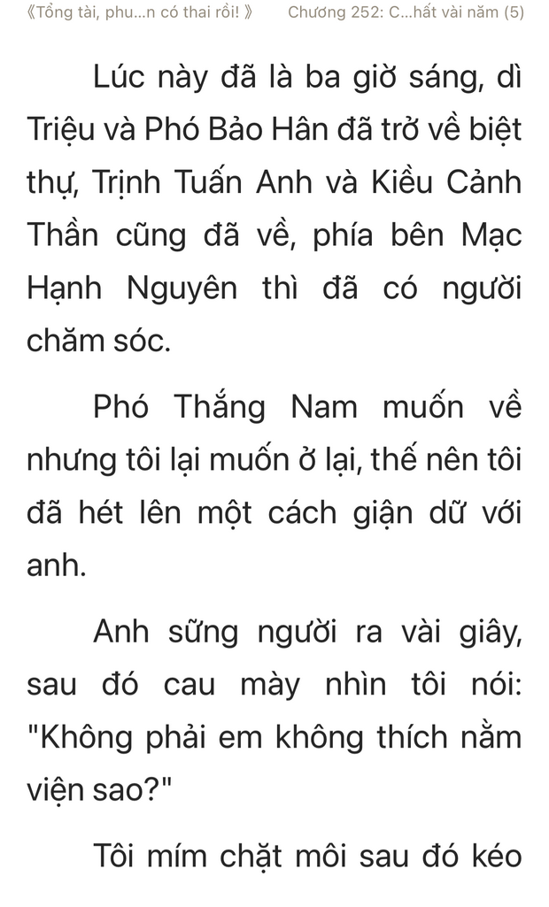 tổng tài phu nhân có thai rồi