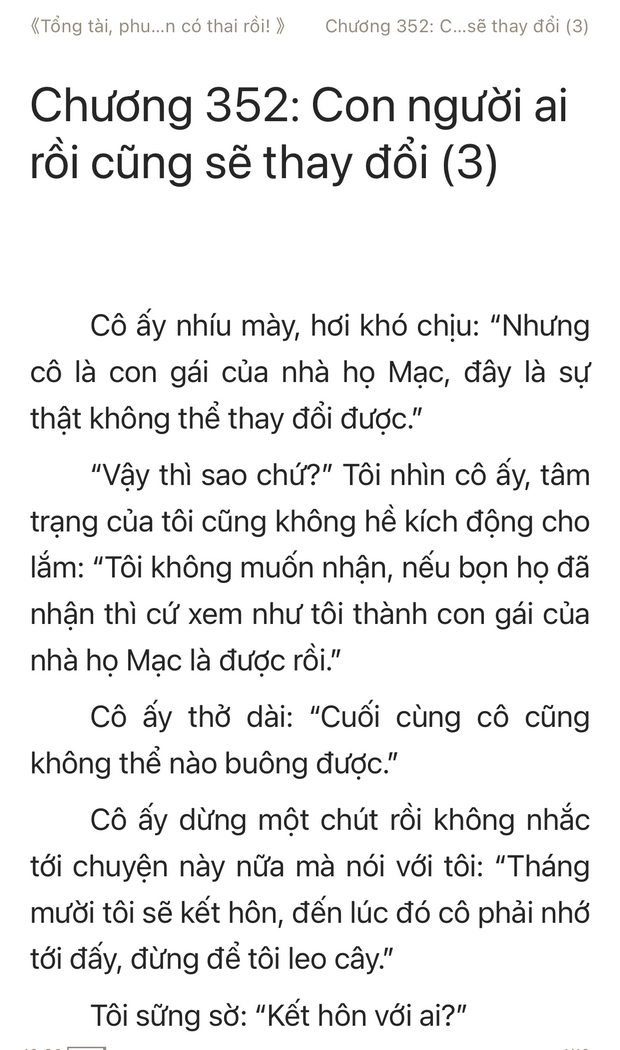 tổng tài phu nhân có thai rồi