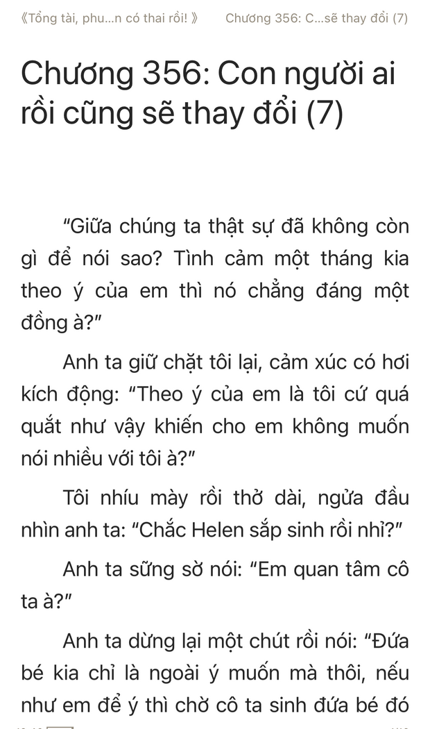 tổng tài phu nhân có thai rồi