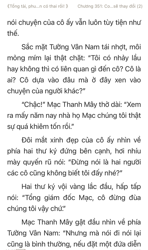 tổng tài phu nhân có thai rồi