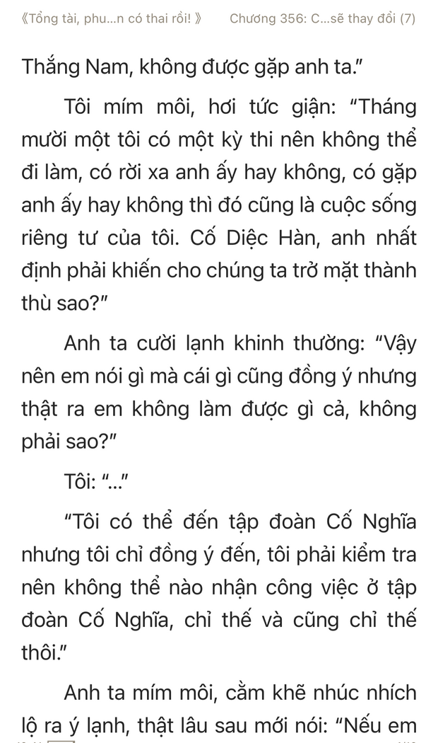 tổng tài phu nhân có thai rồi