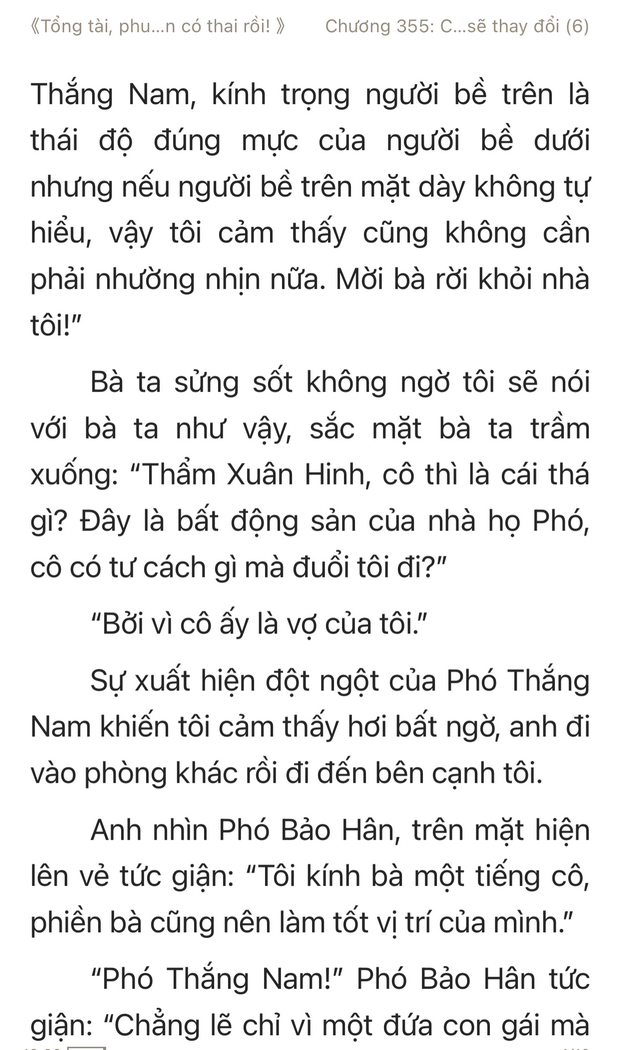 tổng tài phu nhân có thai rồi