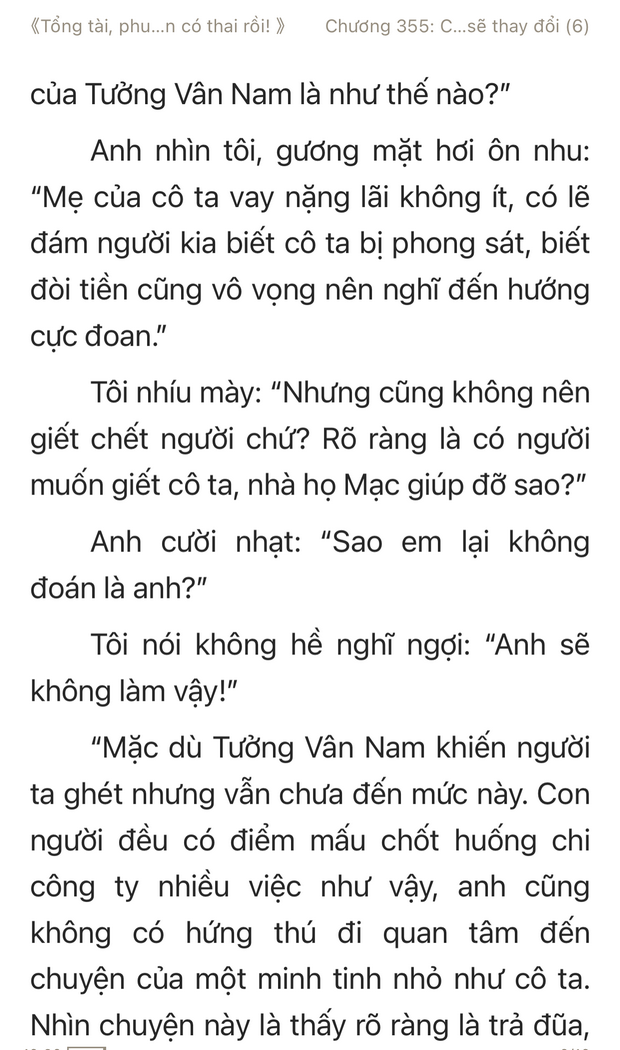 tổng tài phu nhân có thai rồi