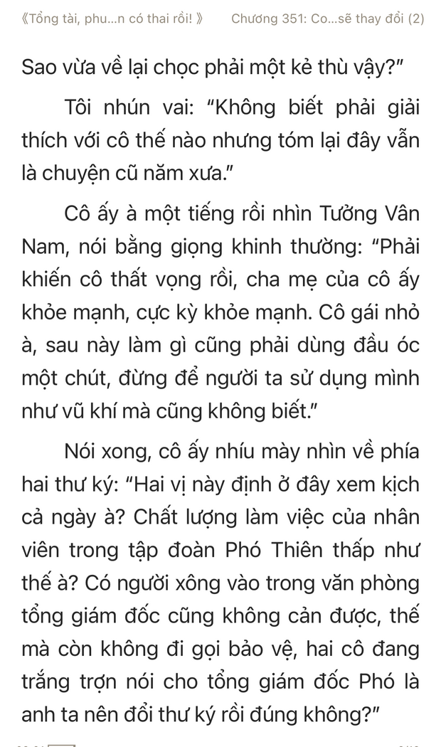 tổng tài phu nhân có thai rồi