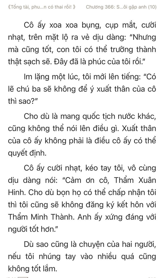 tổng tài phu nhân có thai rồi