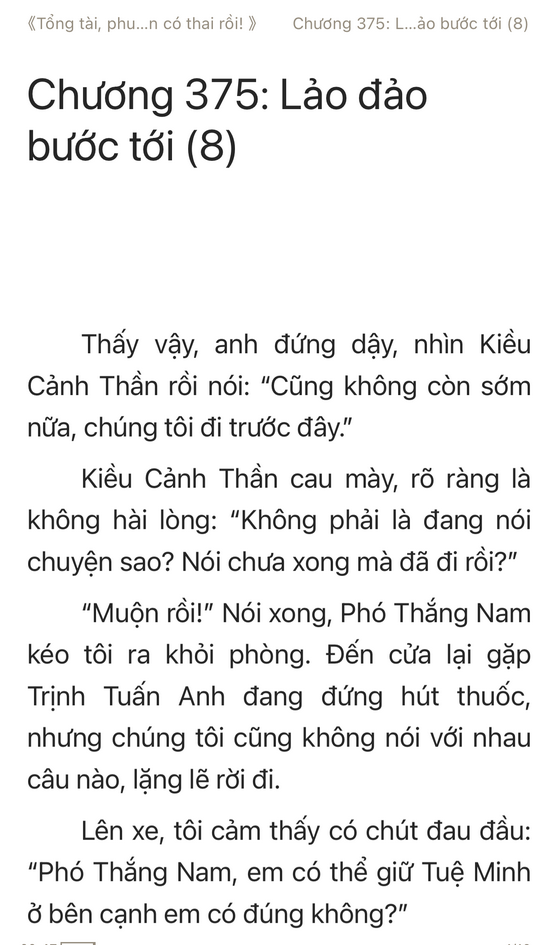 tong tai phu nhan co thai roi truyenhay.com