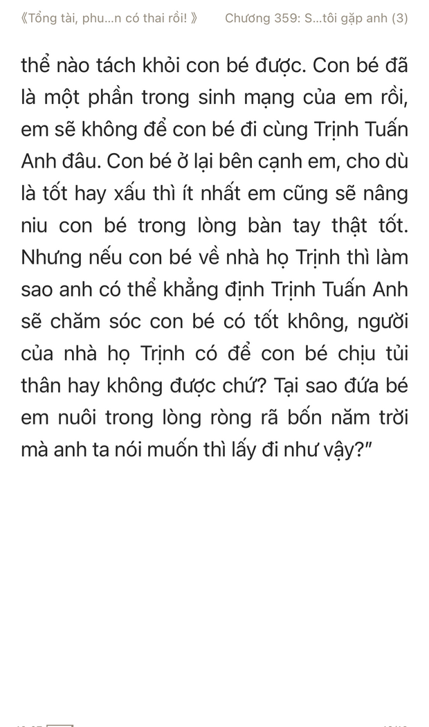 tổng tài phu nhân có thai rồi