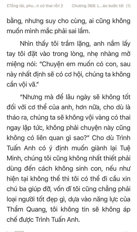 tổng tài phu nhân có thai rồi