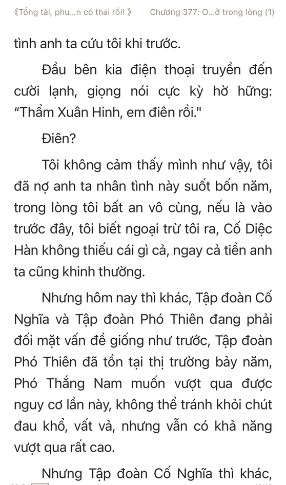 tong tai phu nhan co thai roi truyenhay.com