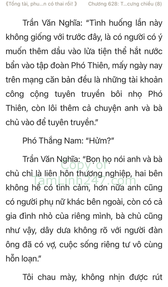 tong tai phu nhan co thai roi truyenhay.com