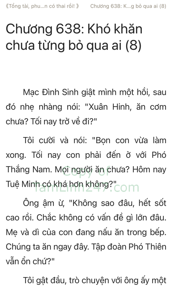 tong tai phu nhan co thai roi truyenhay.com