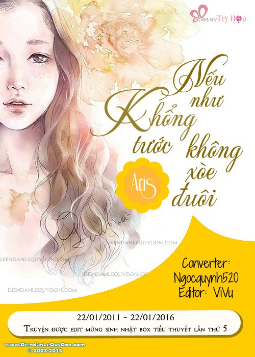 Nếu như khổng tước không xòe đuôi