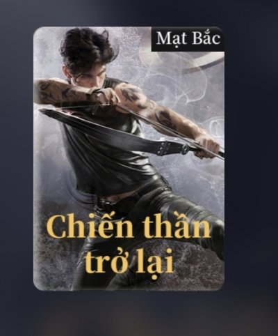 Chiến Thần Trở Lại – Sở Phàm – Vân Mộc Thanh