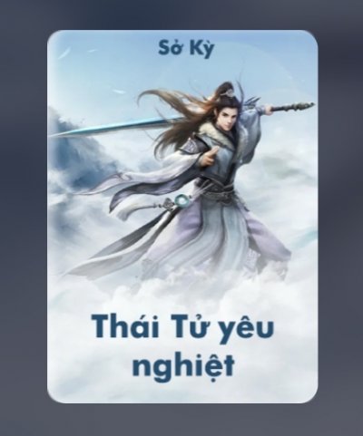 Thái Tử yêu nghiệt - Sở Kỳ