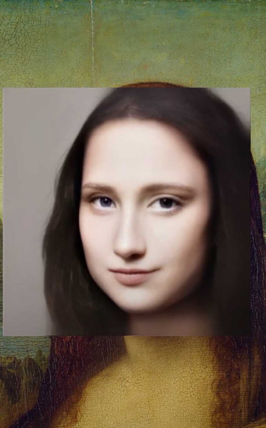 Bức Họa Mona Lisa Ngàn Mắt
